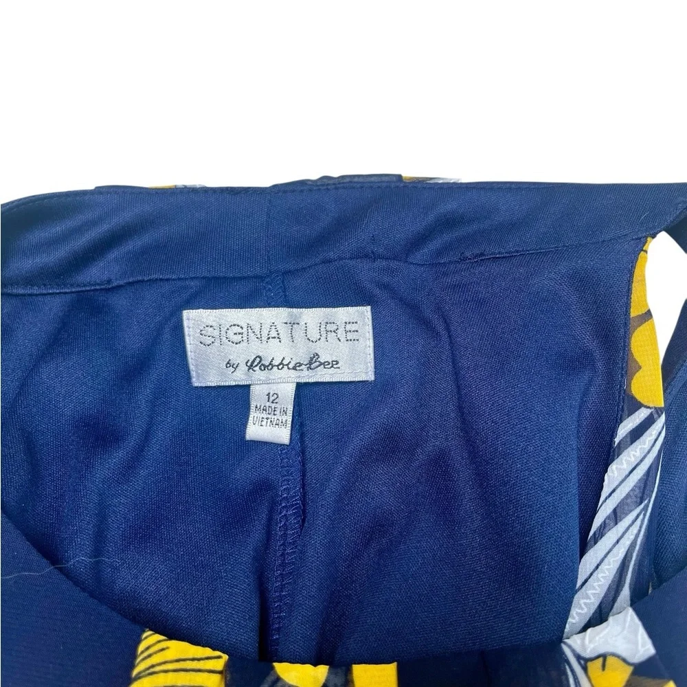 Signature by Robbie Bee Maxi Halter Dress NWT - Picture 5 of 6